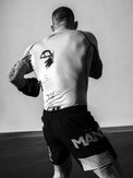 MANTO Rashguard Krótki Rękaw OVERCOME Biały