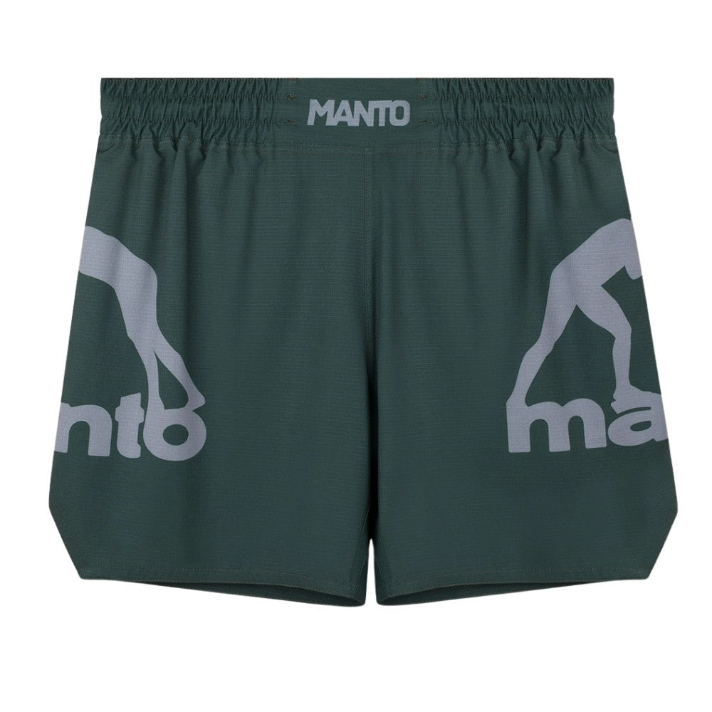 MANTO Spodenki Sportowe LOGO DUAL Zielone