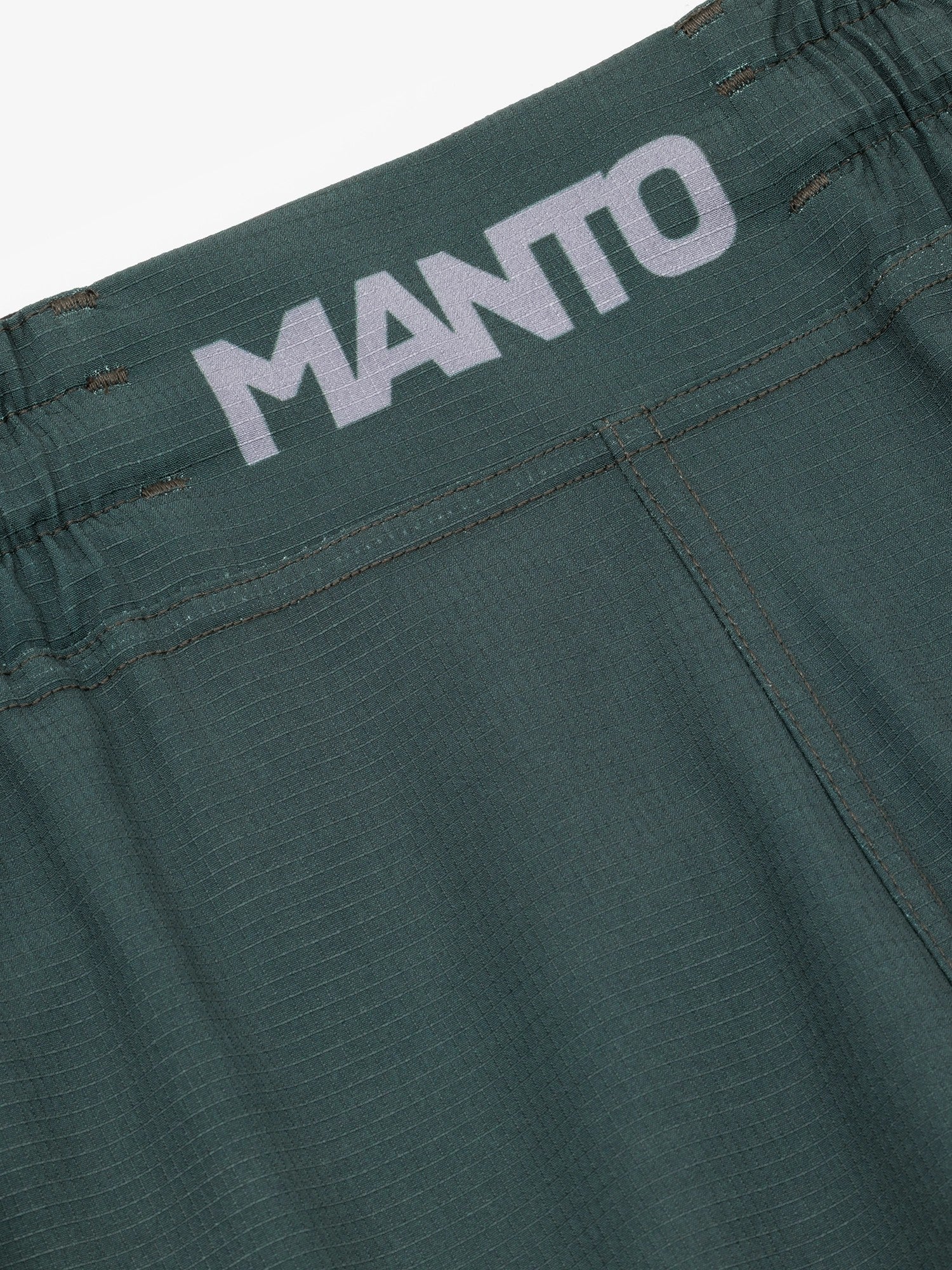 MANTO Spodenki Sportowe LOGO DUAL Zielone