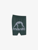 MANTO Spodenki Sportowe LOGO DUAL Zielone