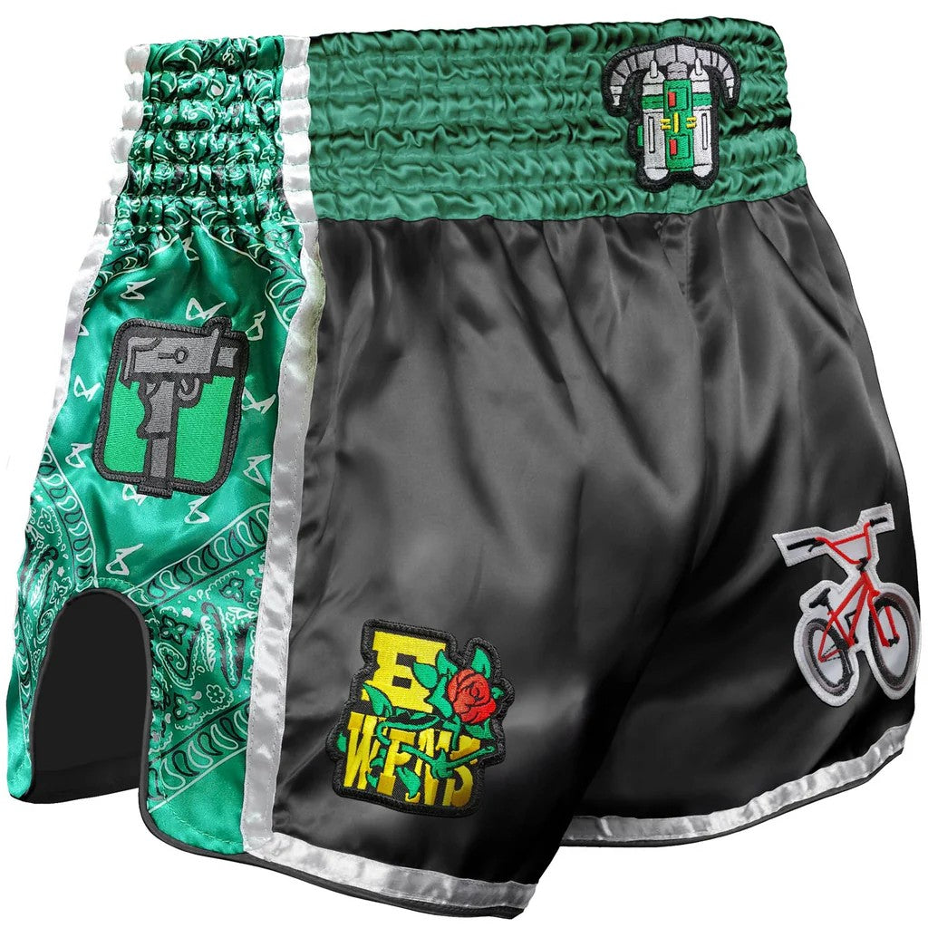 8 Weapons Spodenki Muay Thai West Coast