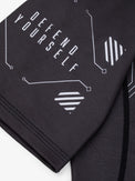 MANTO Rashguard Krótki Rękaw SHIELD Czarny