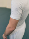 MANTO Rashguard Krótki Rękaw SHIELD Biały
