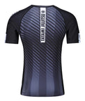 Tatami Rashguard Męski Krótki Rękaw Abstract Czarny/Szary