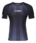 Tatami Rashguard Męski Krótki Rękaw Abstract Czarny/Szary