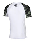 Tatami Rashguard Męski Krótki Rękaw Renegade Biały/Zielony