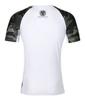 Tatami Rashguard Męski Krótki Rękaw Renegade Biały/Zielony