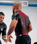 Tatami Rashguard Męski Krótki Rękaw Milan Eco Tech Recycled Czerwony