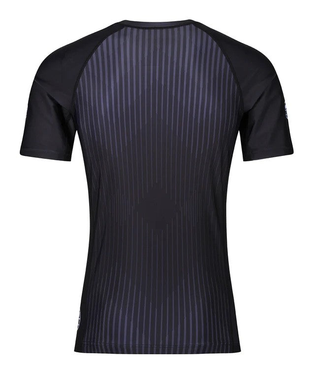 Tatami Rashguard Męski Krótki Rękaw Milan Eco Tech Recycled Czarny