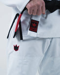 KiNGZ Kimono/Gi BJJ Męskie Ultralight 2.0 New Białe