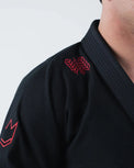 KiNGZ Kimono/Gi BJJ Męskie Ultralight 2.0 New Czarne