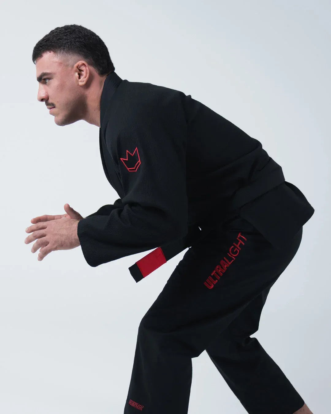 KiNGZ Kimono/Gi BJJ Męskie Ultralight 2.0 New Czarne