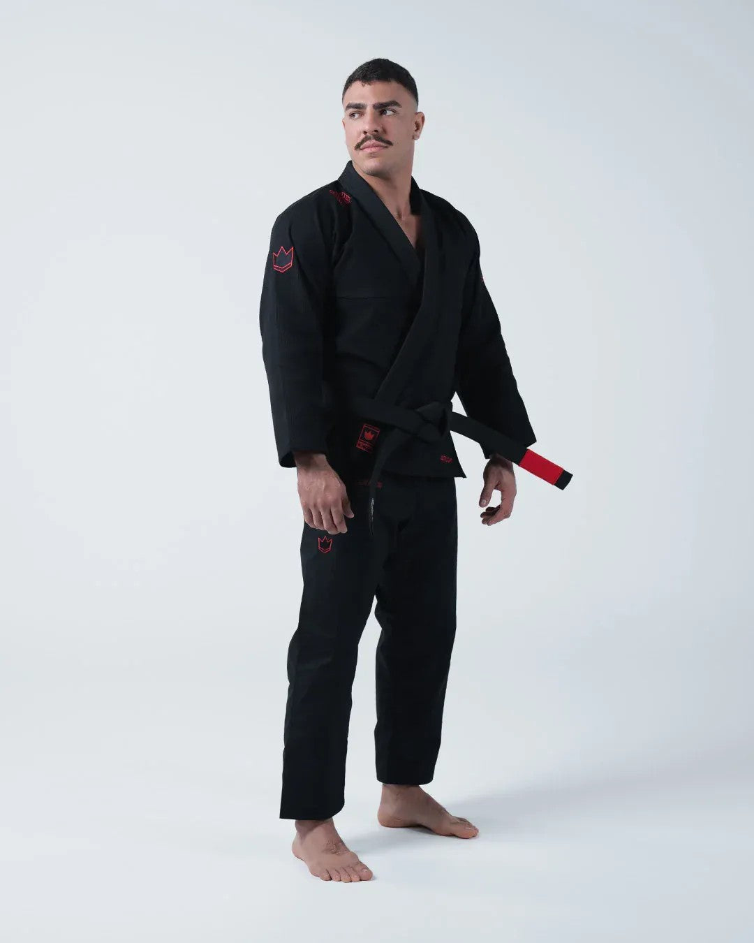 KiNGZ Kimono/Gi BJJ Męskie Ultralight 2.0 New Czarne