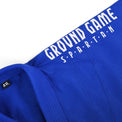 Ground Game Kimono/Gi BJJ Męskie Spartan Niebieskie