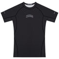 MANTO Rashguard Krótki Rękaw VARSITY Czarny