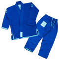 MANTO Kimono/Gi dla dzieci Junior 2.0 Niebieskie + Biały Pas
