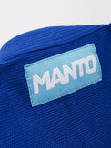 MANTO Kimono/Gi dla dzieci Junior 2.0 Niebieskie + Biały Pas