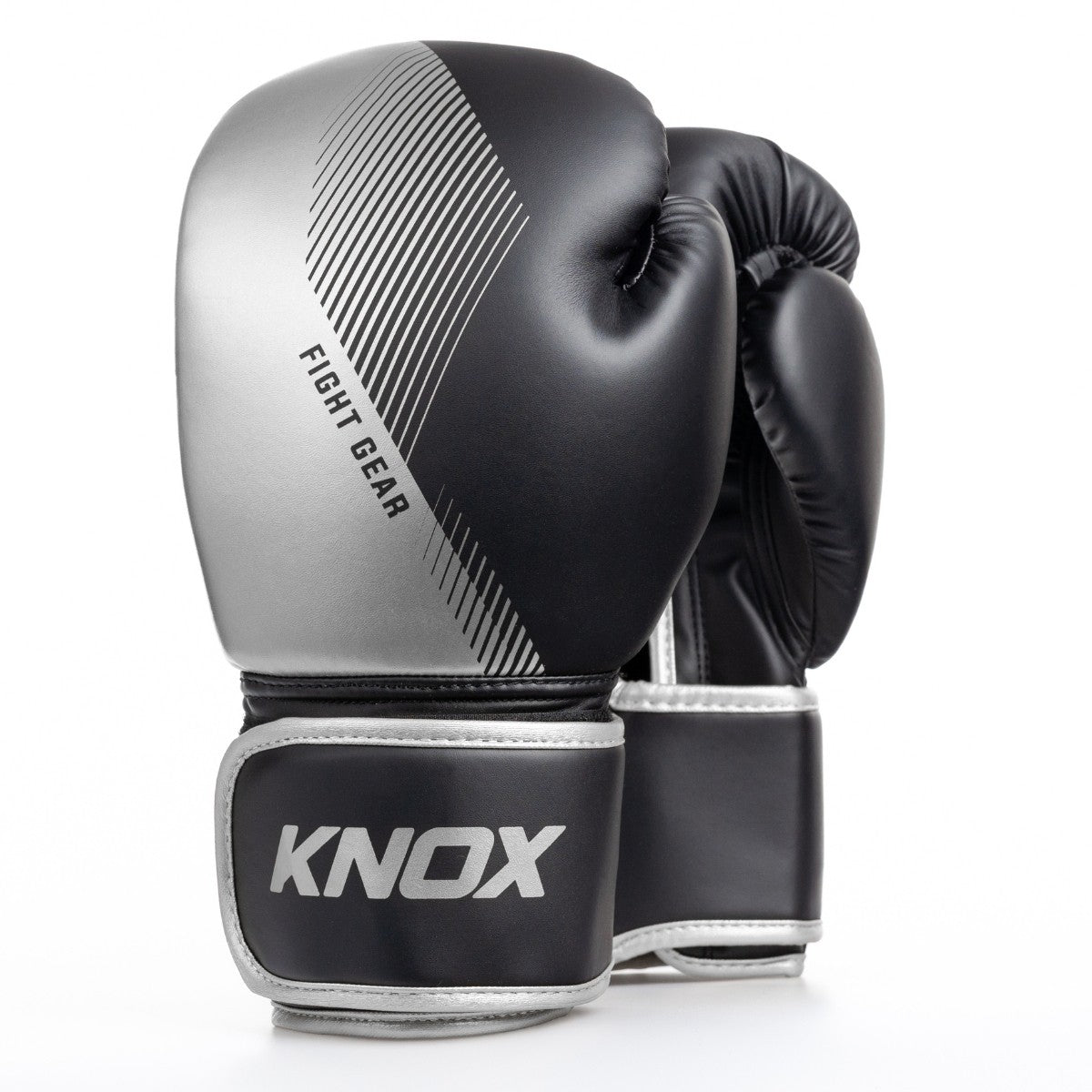 Knox Rękawice Bokserskie Starter Czarne/Srebrne