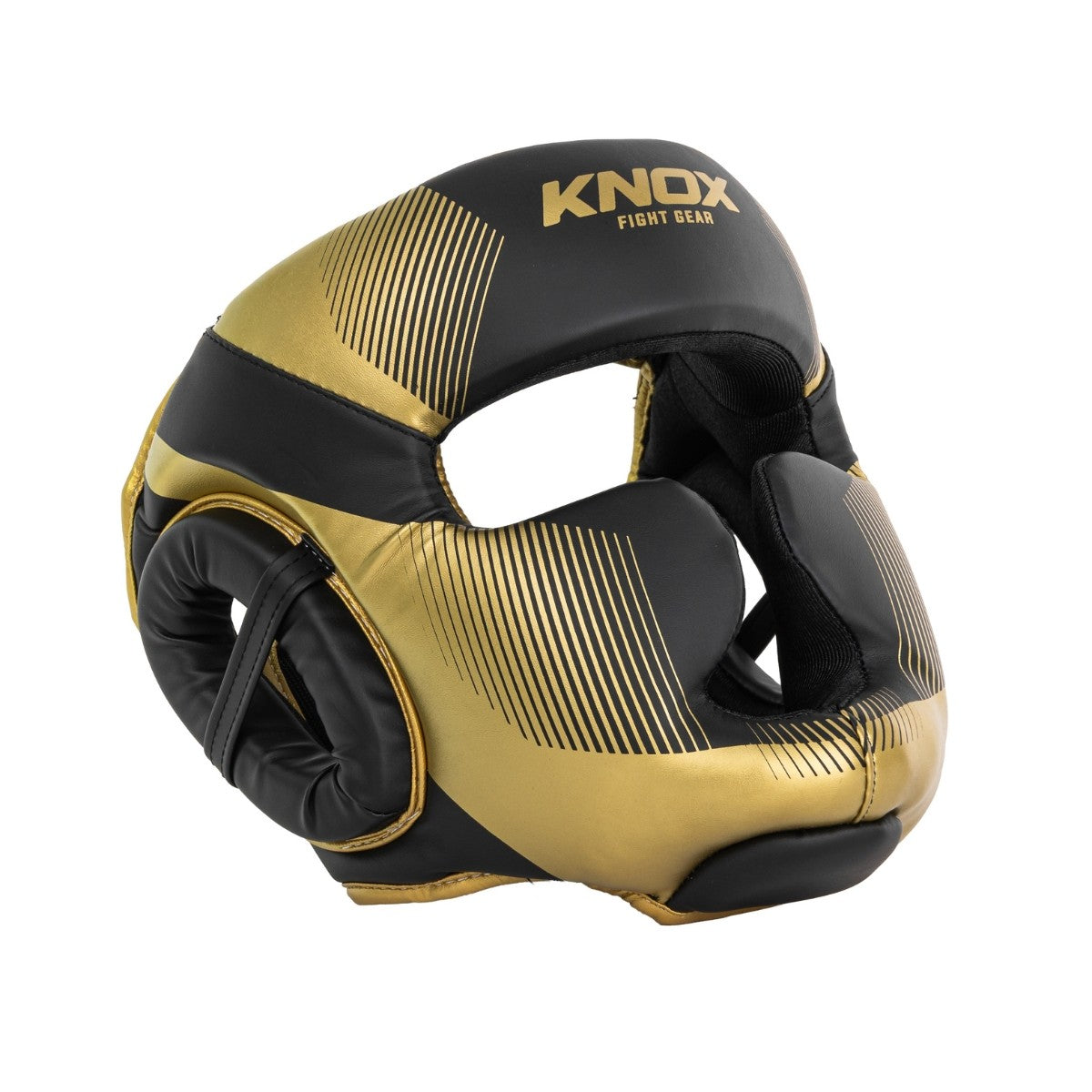Knox Kask Bokserski Starter Czarny/Złoty