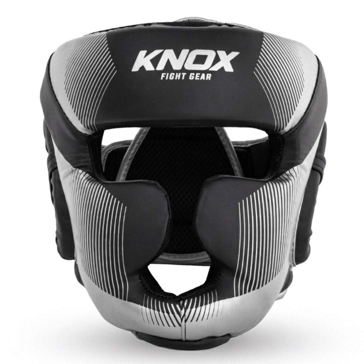 Knox Kask Bokserski Starter Czarny/Srebrny