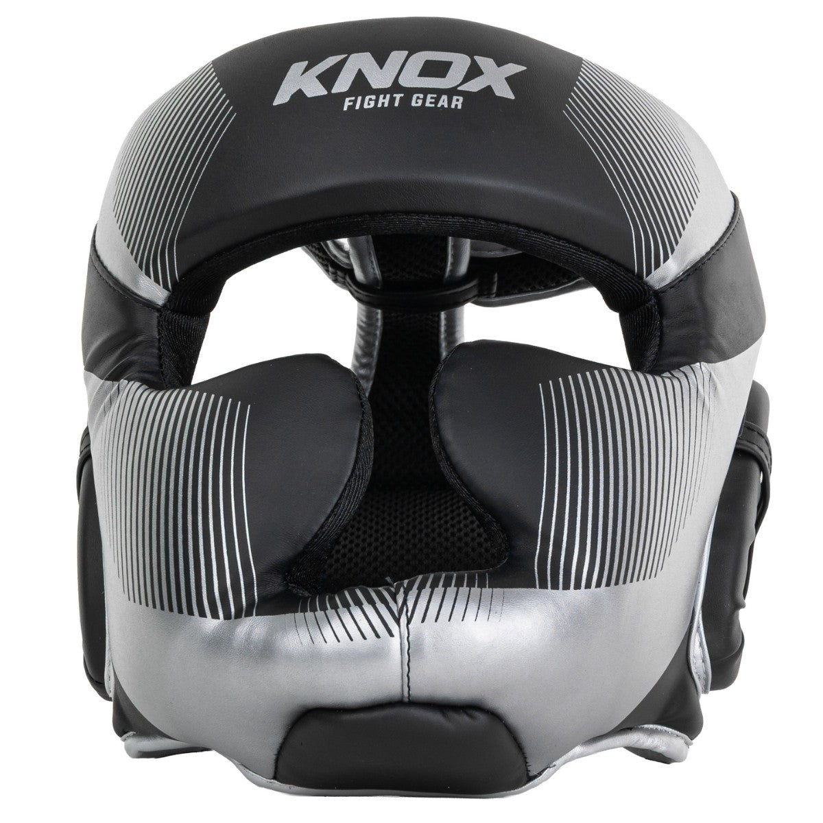 Knox Kask Bokserski Starter Czarny/Srebrny