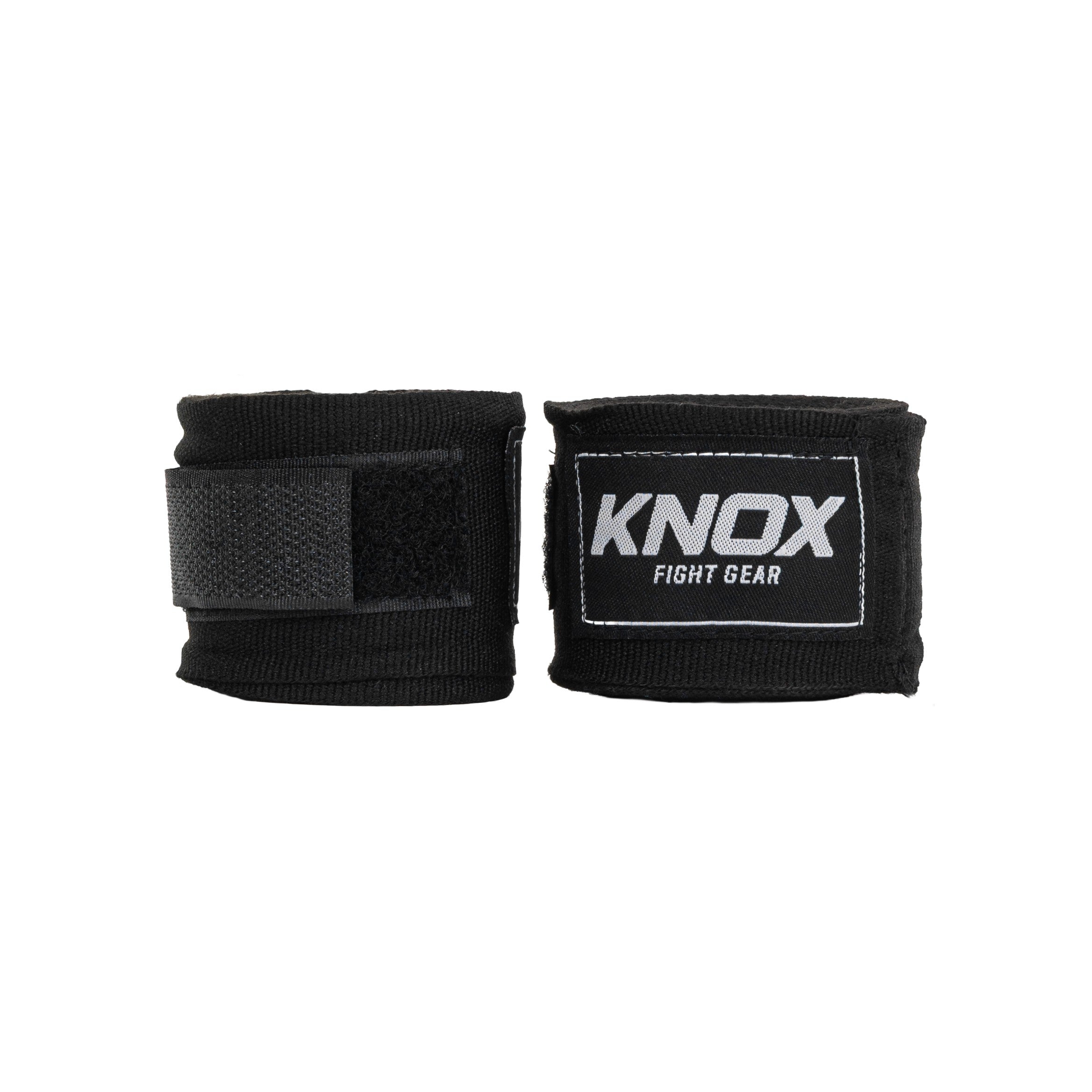 Knox Bandaże bokserskie 4m Czarne