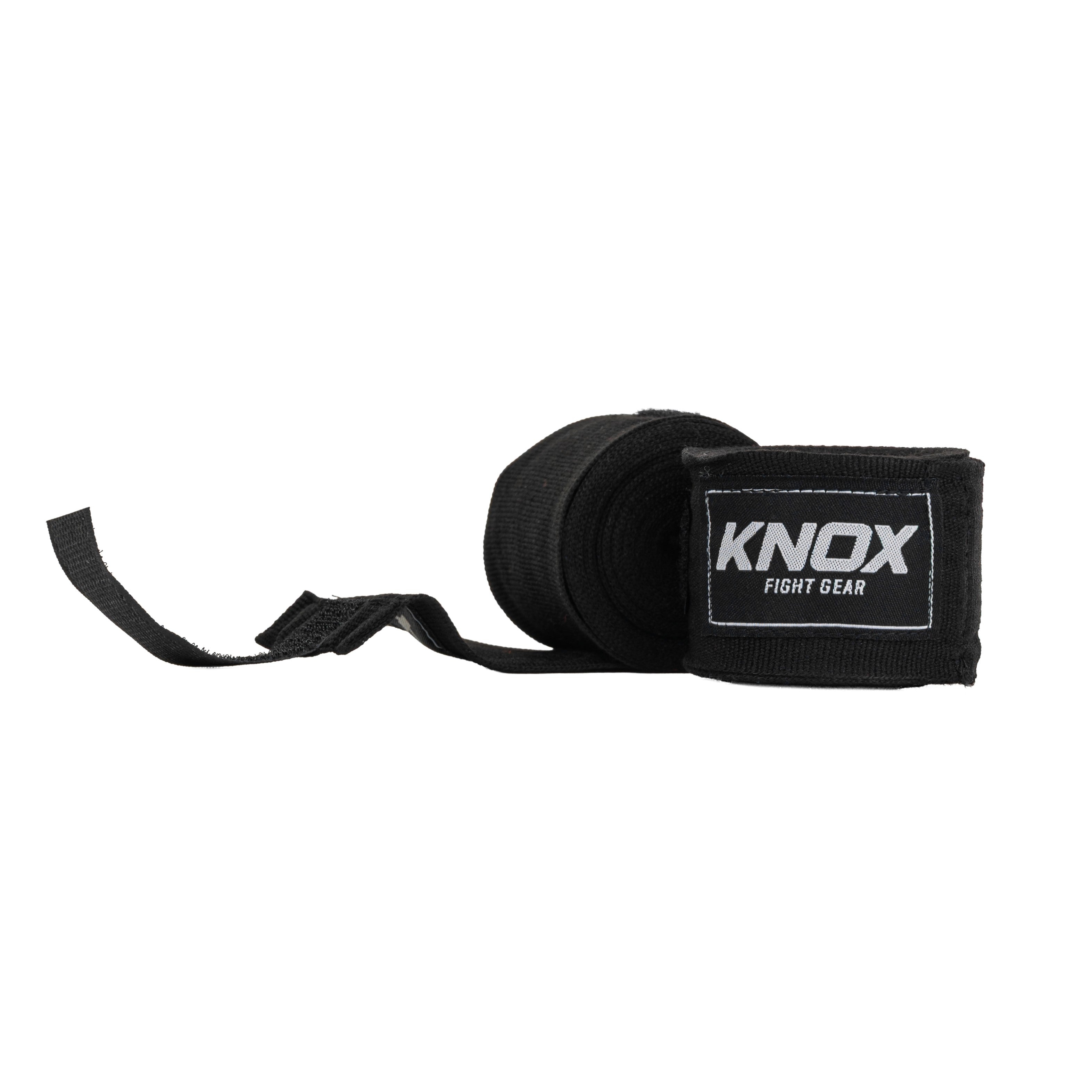 Knox Bandaże bokserskie 4m Czarne
