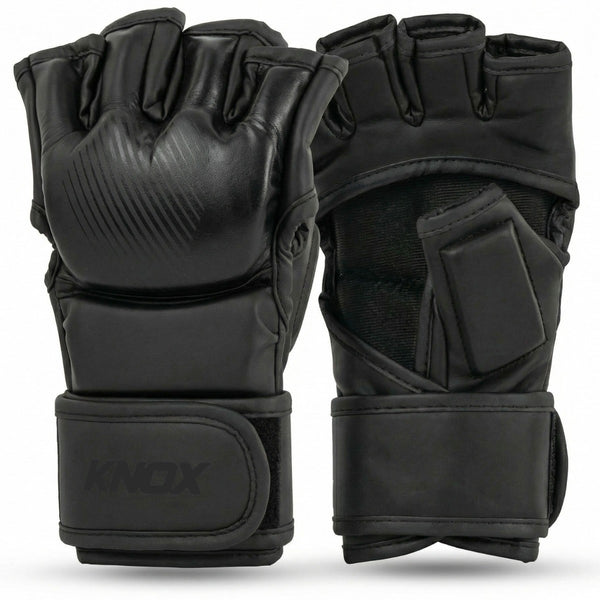 Knox Rękawice MMA Starter Czarne/Czarne 4oz