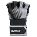 Knox Rękawice MMA Starter Czarne/Srebrne 4oz