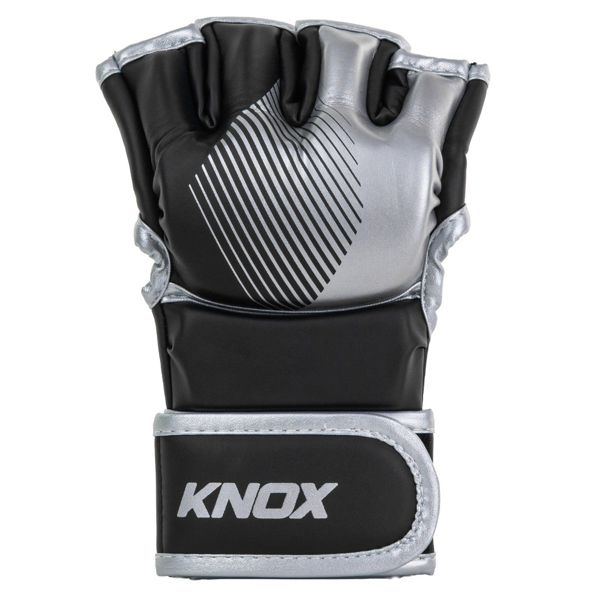 Knox Rękawice MMA Starter Czarne/Srebrne 4oz