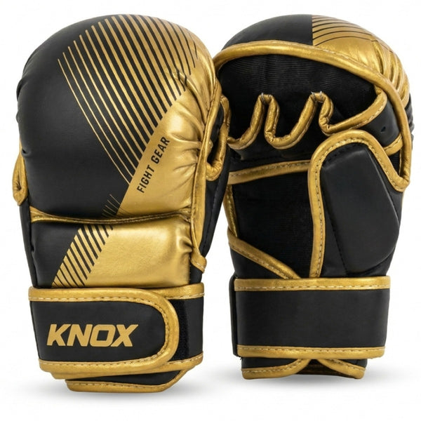 Knox Rękawice MMA Starter Czarne/Złote 7oz