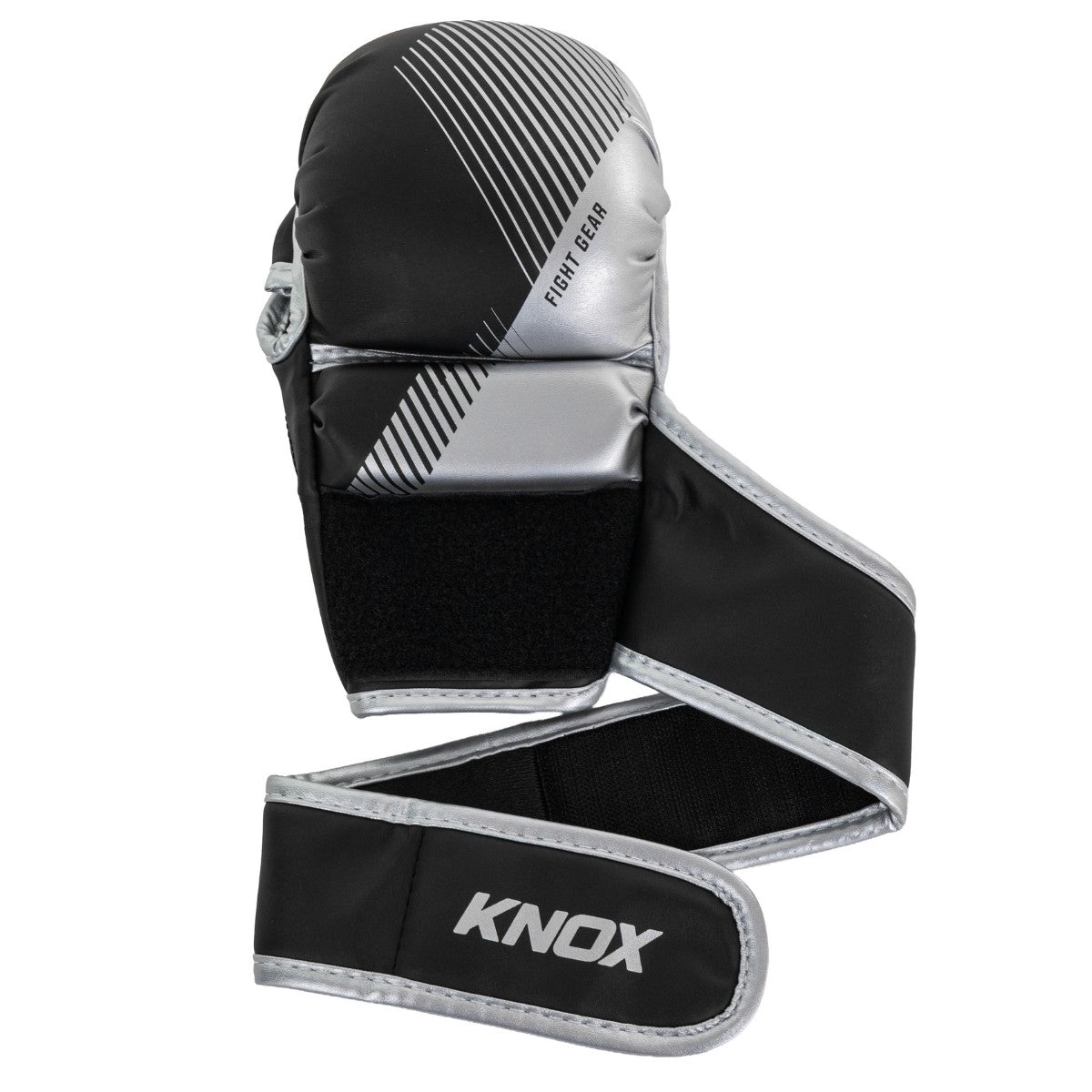 Knox Rękawice MMA Starter Czarne/Srebrne 7oz
