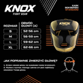Knox Kask Bokserski Starter Czarny/Czarny