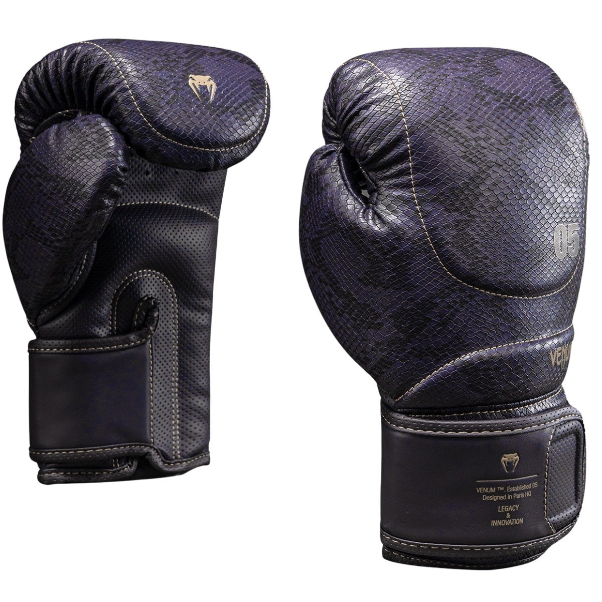 Venum Rękawice Bokserskie Impact Evo Scales Ciemno Purpurowe