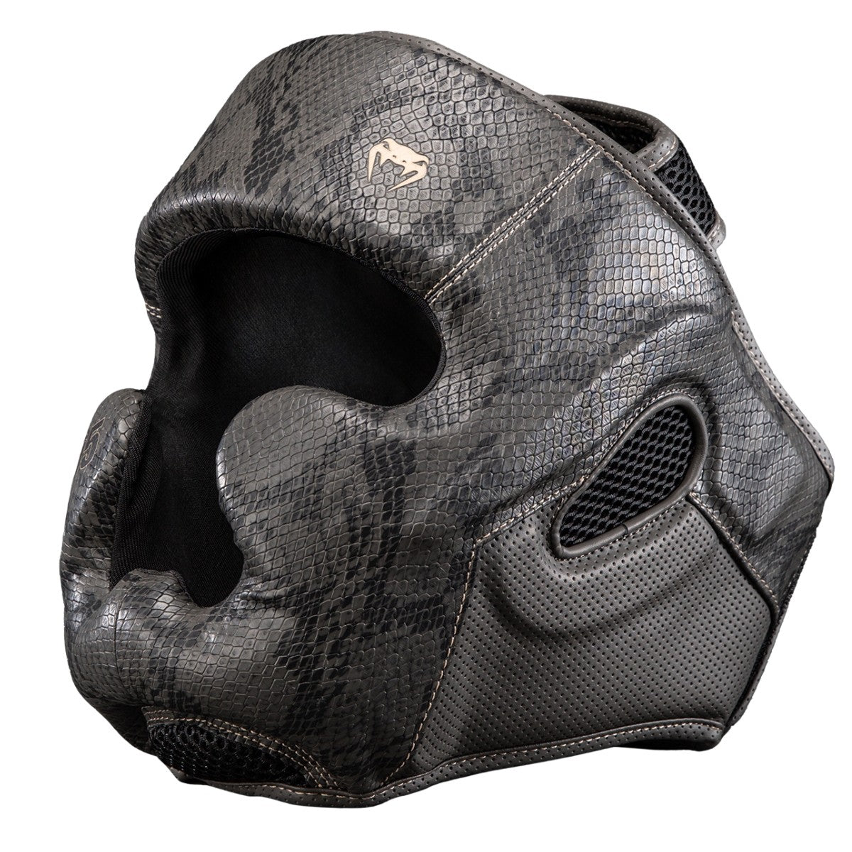 Venum Kask Bokserski Impact Evo Scales Ciemno Szary