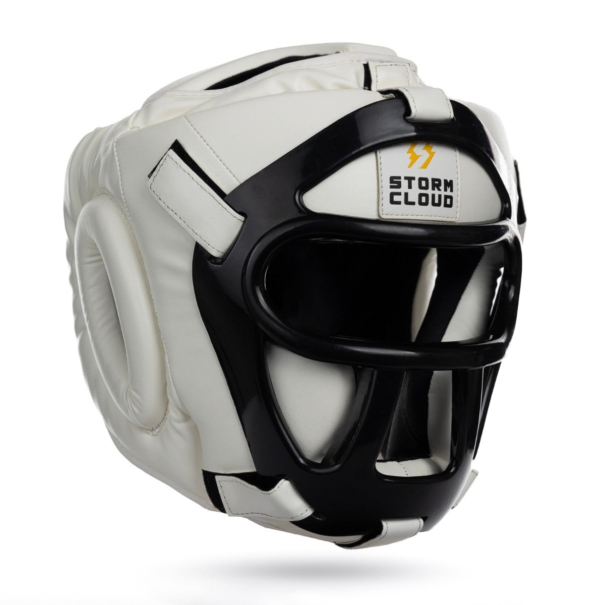 StormCloud Kask Bokserski HG1 z kratką Biały