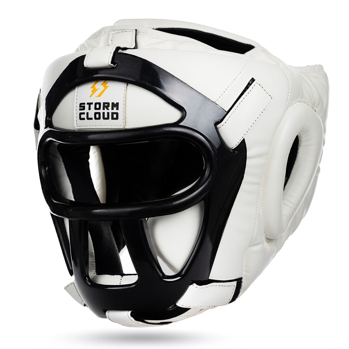StormCloud Kask Bokserski HG1 z kratką Biały