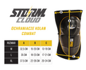 StormCloud Ochraniacze Na Kolana New Combat Żółte