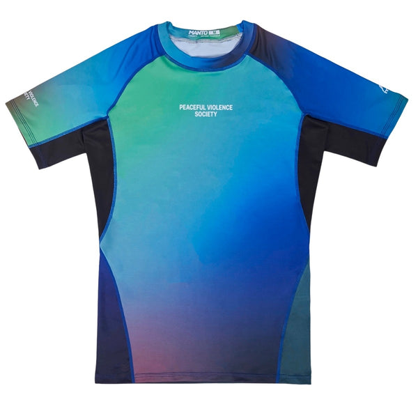 MANTO Rashguard Krótki Rękaw SOCIETY Gradient