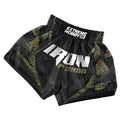 Extreme Hobby Spodenki Muay Thai Iron Force Czarne/Camo