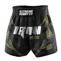 Extreme Hobby Spodenki Muay Thai Iron Force Czarne/Camo