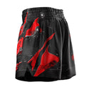 Extreme Hobby Spodenki Muay Thai Iron Force Czarne/Czerwone