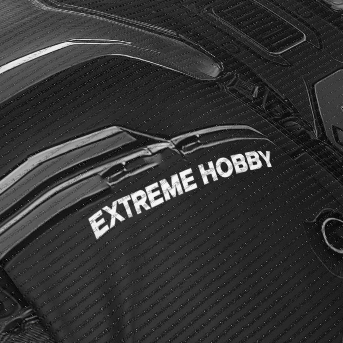 Extreme Hobby Koszulka Techniczna Iron Force Czarna/Biała