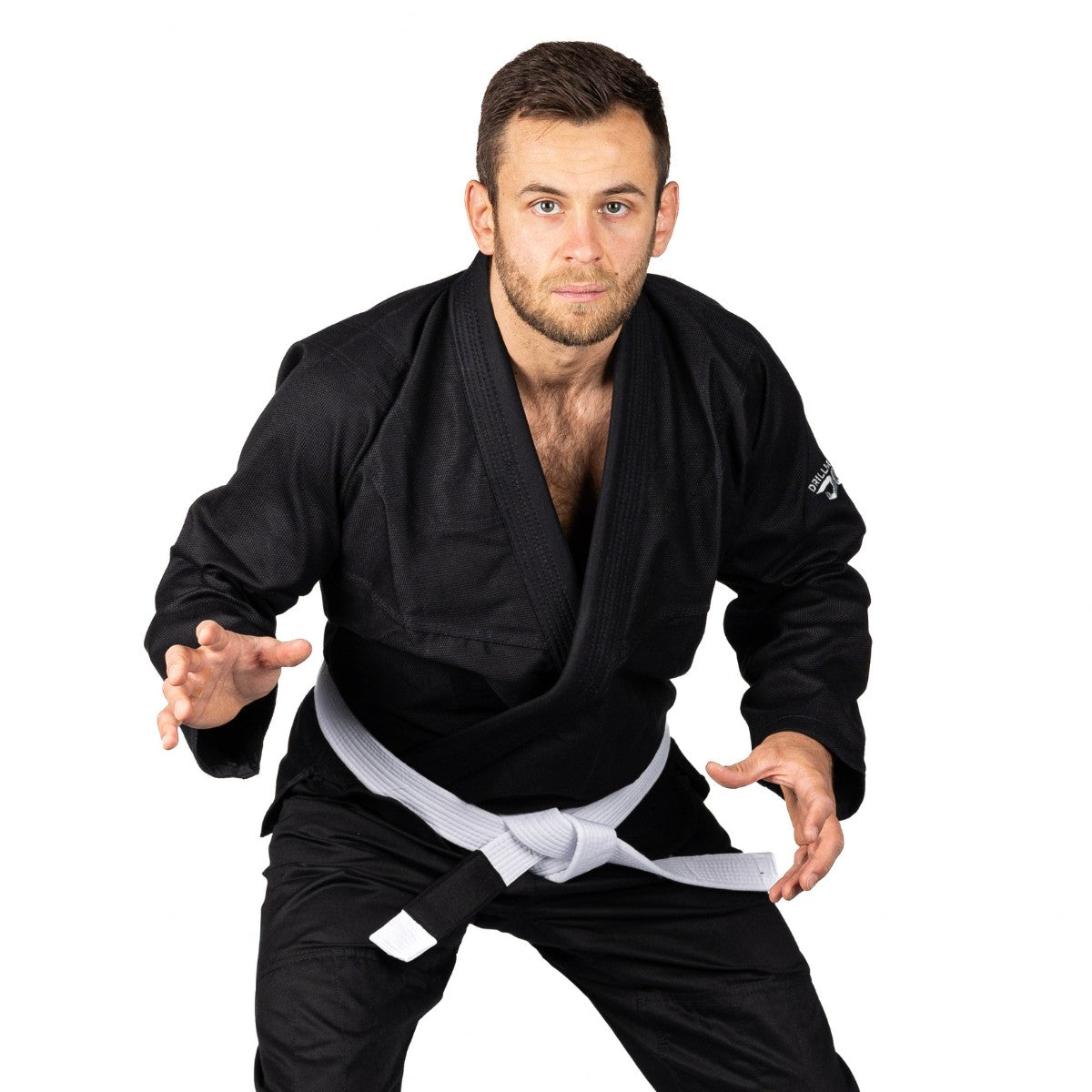 Drillmate Kimono/Gi Core Mate Czarne + biały pas w komplecie