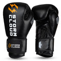 StormCloud Rękawice Bokserskie ze skóry bydlęcej Boxing Pro 2.0 Czarne/Białe