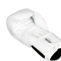 StormCloud Rękawice Bokserskie ze skóry bydlęcej Boxing Pro 2.0 Białe/Srebrne