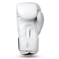 StormCloud Rękawice Bokserskie ze skóry bydlęcej Boxing Pro 2.0 Białe/Srebrne