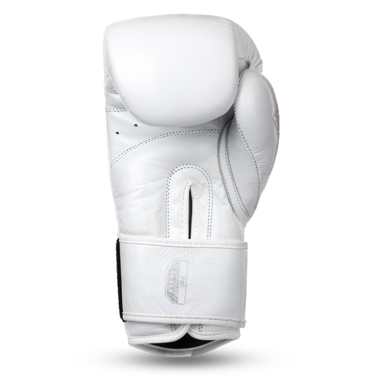 StormCloud Rękawice Bokserskie ze skóry bydlęcej Boxing Pro 2.0 Białe/Srebrne