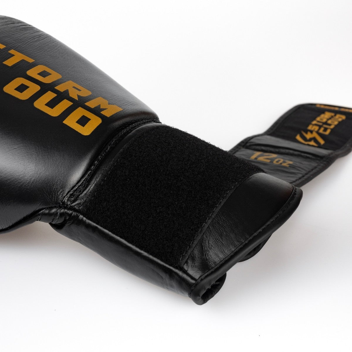 StormCloud Rękawice Bokserskie ze skóry bydlęcej Boxing Pro 2.0 Czarne/Złote