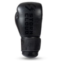 StormCloud Rękawice Bokserskie ze skóry bydlęcej Boxing Pro 2.0 Czarne/Czarne